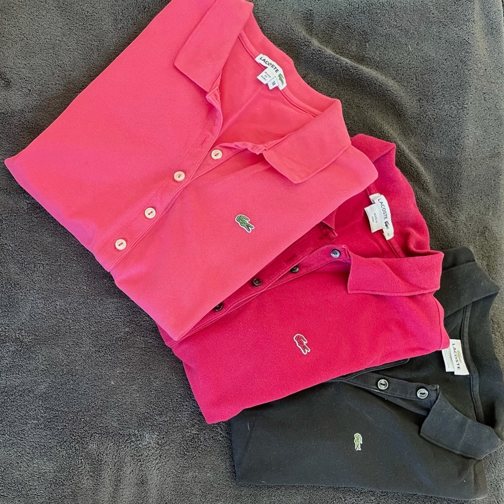 Lacoste Slim Fit Short Sleeve Polos